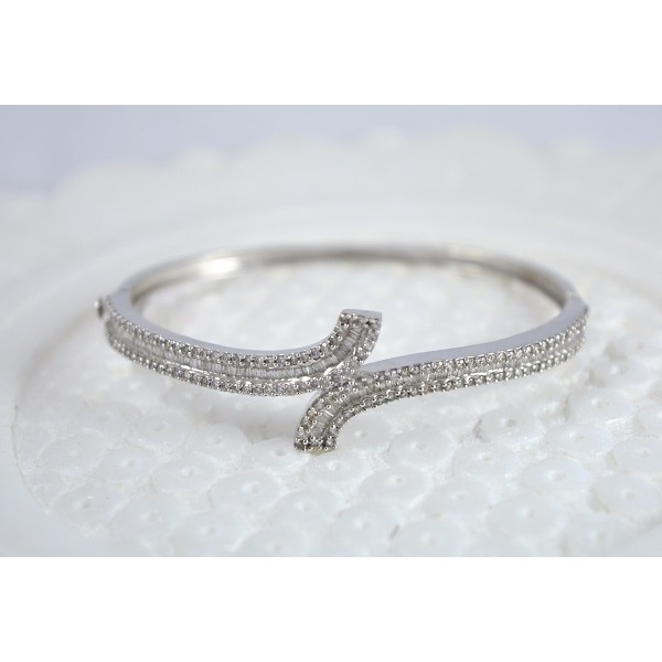 Diamond Gold Bangle